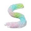 Transparent Glass Bead Strands GLAA-H023-03J-1