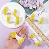 Cotton with Gypsum Artificial Flower Core for Hairpin Accessories DIY-WH20001-21A-3