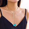 Waxed Polyester Cord Slider Necklace Making NJEW-TAC0018-04-9