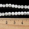 Crackle Glass Beads Strands GLAA-U001-4mm-07-4