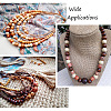 300Pcs 3 Style Wooden Beads WOOD-PJ0001-04-9