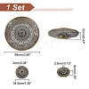 Portable Incense Burner Set AJEW-WH0258-530-2