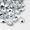 Imitation Taiwan Acrylic Rhinestone Cabochons GACR-A007-13x18mm-01-1