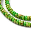 Synthetic Imperial Jasper Dyed Beads Strands G-K343-C39-02-4
