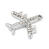 Alloy Rhinestone Pendants PALLOY-P308-13P-2