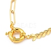 Natural Baroque Pearl Keshi Pearl Pendant Necklaces NJEW-JN03014-3