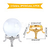 4Pcs 2 Colors Alloy Display Holder ODIS-GA0001-26-2
