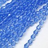 Glass Beads Strands EGLA-E010-8x12mm-02-2