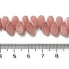 Synthetic Strawberry Quartz Beads Strands G-B064-B51-5
