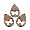 Walnut Wood Pendants FIND-Z050-09C-1