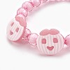 Acrylic Beads Kids Stretch Bracelets BJEW-JB03887-01-2