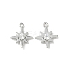 Brass Micro Pave Cubic Zirconia Pendants KK-Z136-43B-P-1