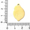 304 Stainless Steel Fruit Enamel Pendants STAS-G362-04G-06-3