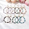 Natural Gemstone Chip Beaded Bracelets for Women BJEW-JB11742-1