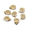 Yellow Gold Filled Filigree Box Clasps KK-L183-013G-1