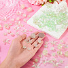 94Pcs 4 Styles Transparent Acrylic Beads TACR-TA0001-84-6