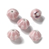 Vintage Porcelain Pumpkin Beads PORC-L080-A12-1