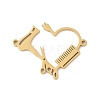 304 Stainless Steel Connector Charms STAS-F326-12G-1