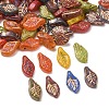 Handmade Lampwork Charms LA-CBAD2DB-15C-1