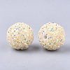 Acrylic Beads SACR-T345-01A-21-2