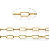 Ion Plating(IP) 304 Stainless Steel Paperclip Chains CHS-D030-02G-1