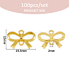 100Pcs Alloy Connector Charms FIND-FH0011-75-2