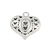 Hollow Brass Pendants for Valentine's Day KK-M289-03O-P-1