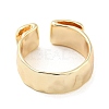 Brass Open Cuff Rings RJEW-K254-02G-3