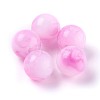 Acrylic Imitation Jade Beads MACR-E025-25D-8mm-1
