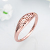 Brass Finger Rings for Women WG5FEDD-02-1