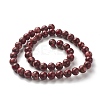 Natural Imperial Jasper Beads Strands G-I122-8mm-19-2