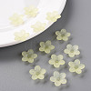 Frosted Acrylic Bead Caps MACR-S371-08A-728-6