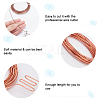 Red Copper Craft Wire CWIR-WH0017-02B-4