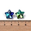 100Pcs 10 Colors Glass Pendants AJEW-H154-08B-3