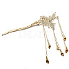 Alloy Butterfly Hair Sticks PW-WG9A577-01-1