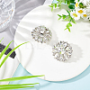 2Pcs Alloy Rhinestone Shoe Decorations AJEW-FG0003-72A-5