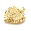 Rack Plating Brass Pendants KK-I722-09G-D-2