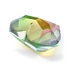 K9 Glass Rhinestone Pendants GLAA-Q087-03-3