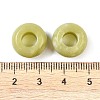 Natural Chinese Southern Jade European Beads G-G740-14x8mm-40-3