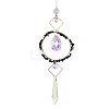 Natural Lapis Lazuli Chips Hanging Ornaments G-Z051-01F-1