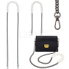 2Pcs 2 Style Plastic Imitation Pearl Beaded Bag Straps DIY-WR0002-72B-1