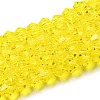 Transparent Glass Beads Strands EGLA-A039-T3mm-D21-1
