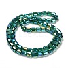 Electroplate Glass Beads Strands EGLA-D030-19F-2