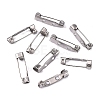 Tarnish Resistant 304 Stainless Steel Pin Brooch Back Bar Findings X-STAS-Q184-01-2