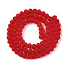 Transparent Glass Beads Strands X-EGLA-A044-T6mm-MD01-3
