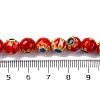 Handmade Millefiori Lampwork Beads Strands LAMP-G164-05A-4