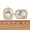 Light Gold Tone Alloy Enamel Pendants ENAM-B028-37KCG-01B-3