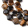 Natural Tiger Eye Beads Strands G-H344-A02-01-4