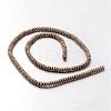 Electroplate Non-magnetic Synthetic Hematite Bead Strands G-F300-48B-2