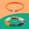 10Pcs 10 Style Handmade Polymer Clay Heishi Beaded Stretch Bracelets Set with Heart BJEW-SW00036-01-2